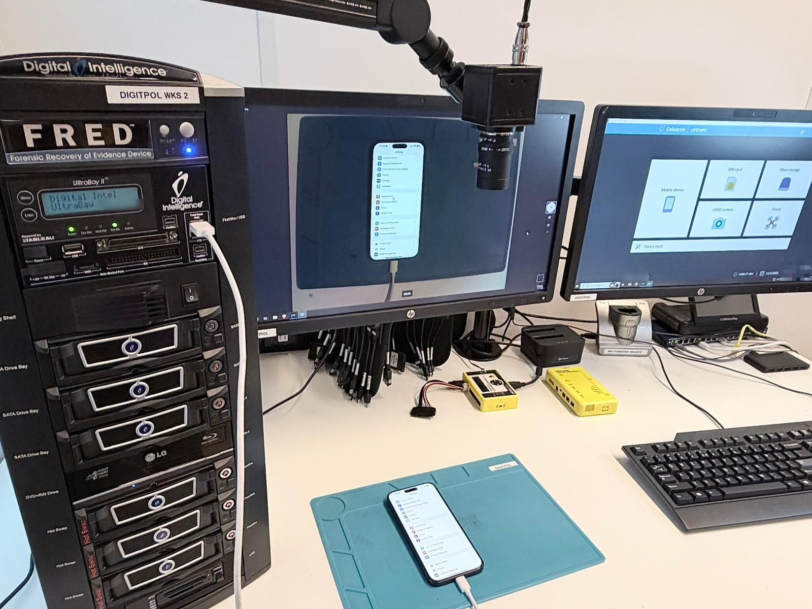 Forensic inspection of Phones